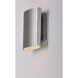 Lightray LED 7 inch Brushed Aluminum Outdoor Wall Mount