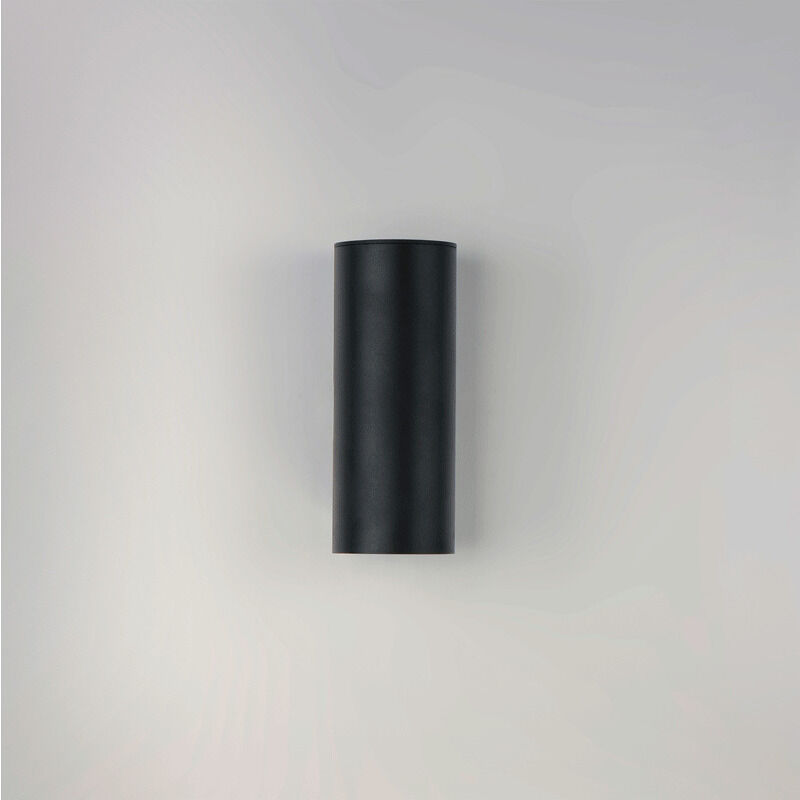 Outpost 2 Light 15 inch Black Outdoor Wall Mount