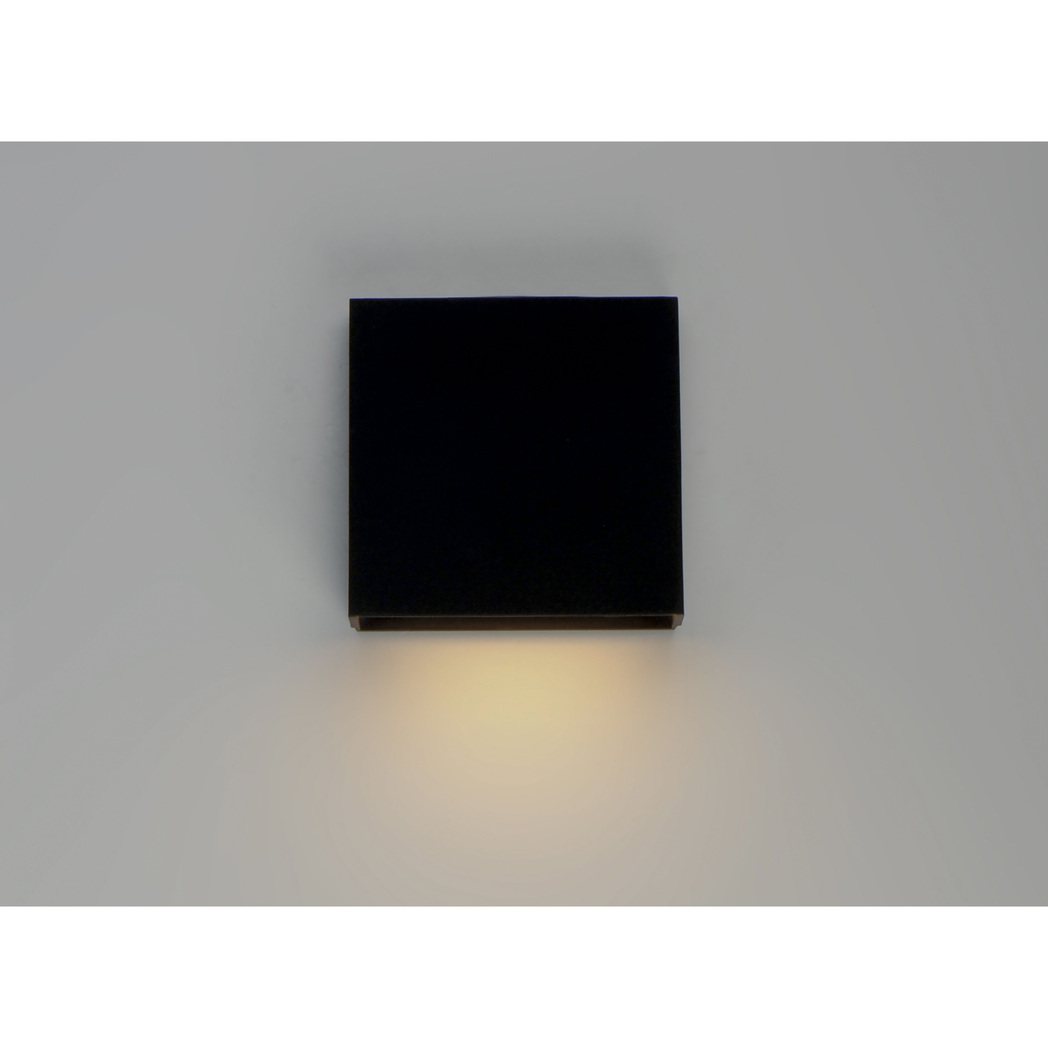 Pathfinder LED 6 inch Black Outdoor Wall Mount