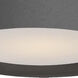 Lightray LED 5 inch Architectural Bronze Outdoor Flush Mount