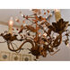 Elegante 9 Light 29 inch Oil Rubbed Bronze Multi-Tier Chandelier Ceiling Light