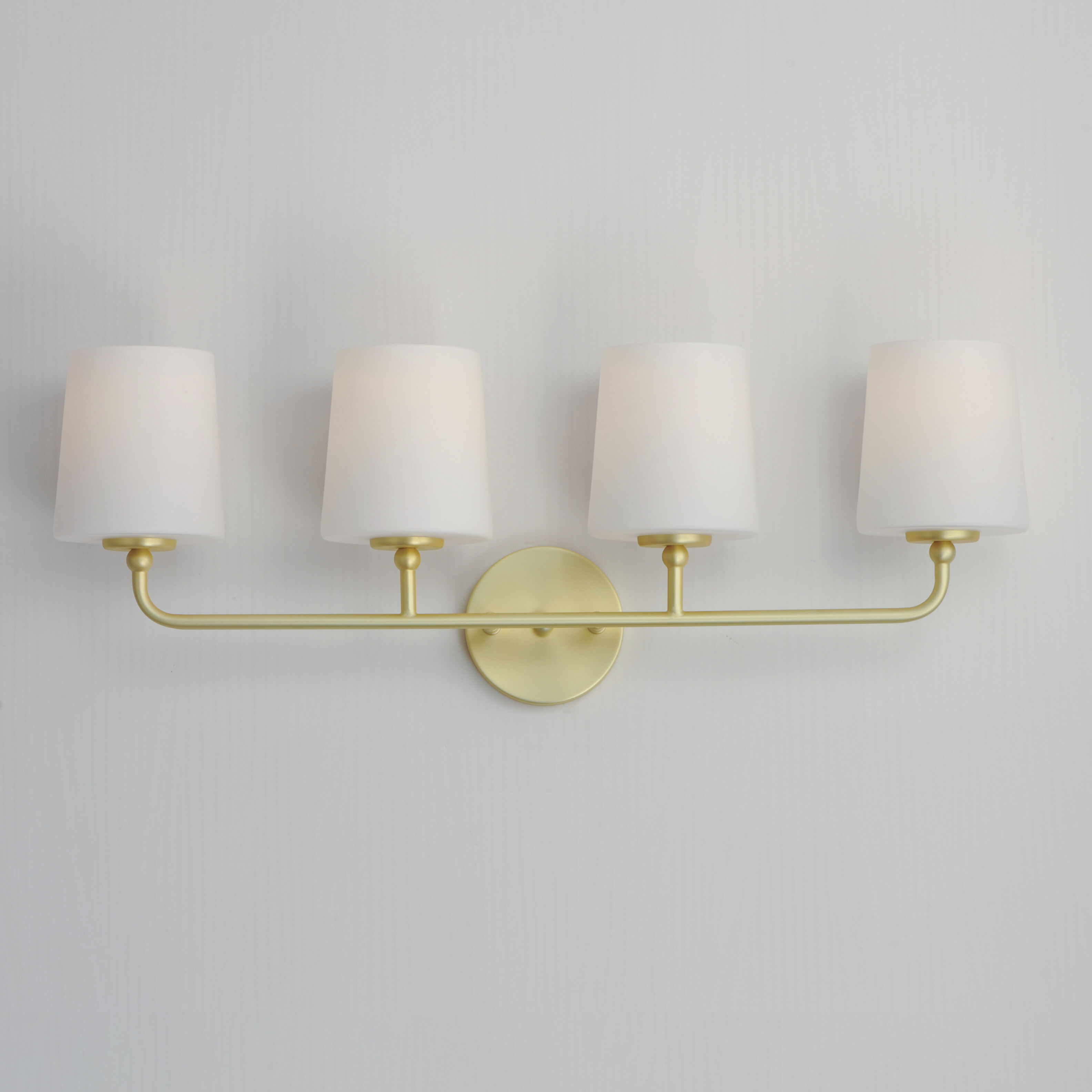 Bristol 4 Light 29 inch Satin Brass Bath Vanity Wall Light