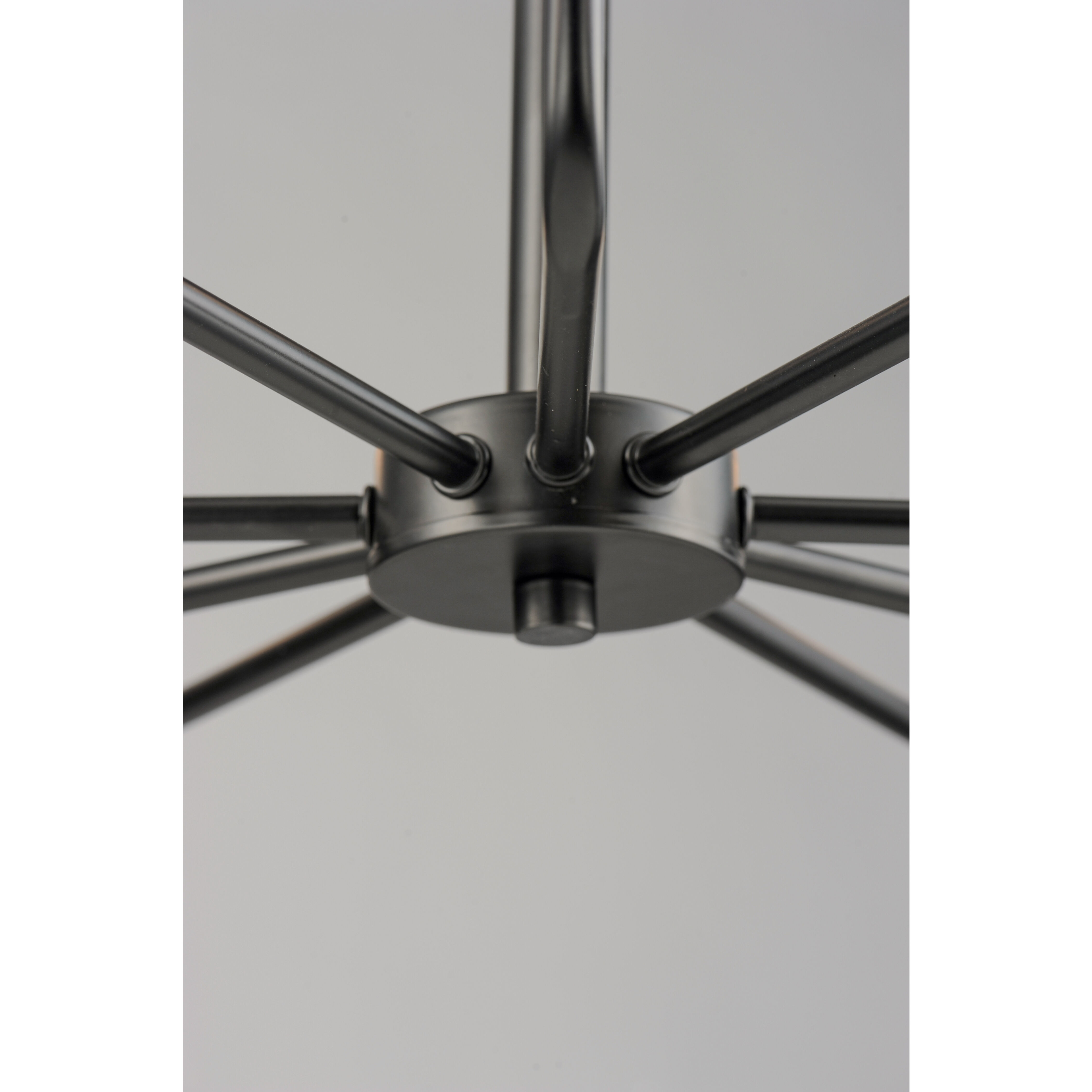 Acadia 9 Light 35 inch Black Chandelier Ceiling Light