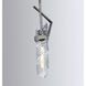 Milano 1 Light 5.5 inch Polished Nickel Single Pendant Ceiling Light