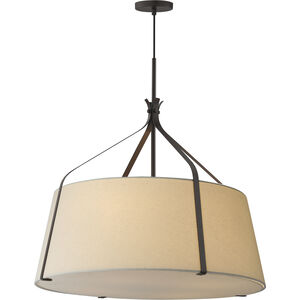 Bandera 4 Light 31 inch Dark Bronze Multi-Light Pendant Ceiling Light
