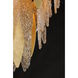 Majestic 21 Light 32.5 inch Gold Leaf Chandelier Ceiling Light