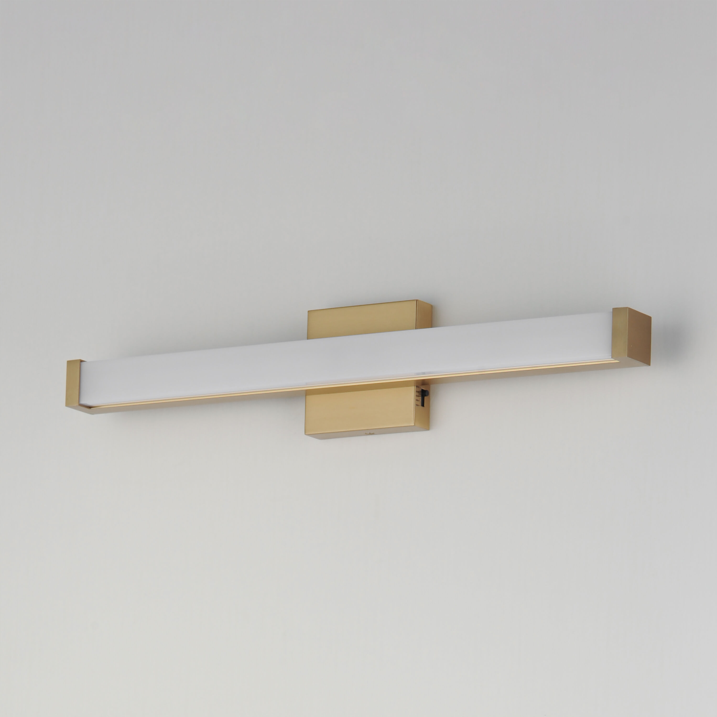 Spec 5CCT LED 24 inch Natural Aged Brass Bath Vanity Light Wall Light