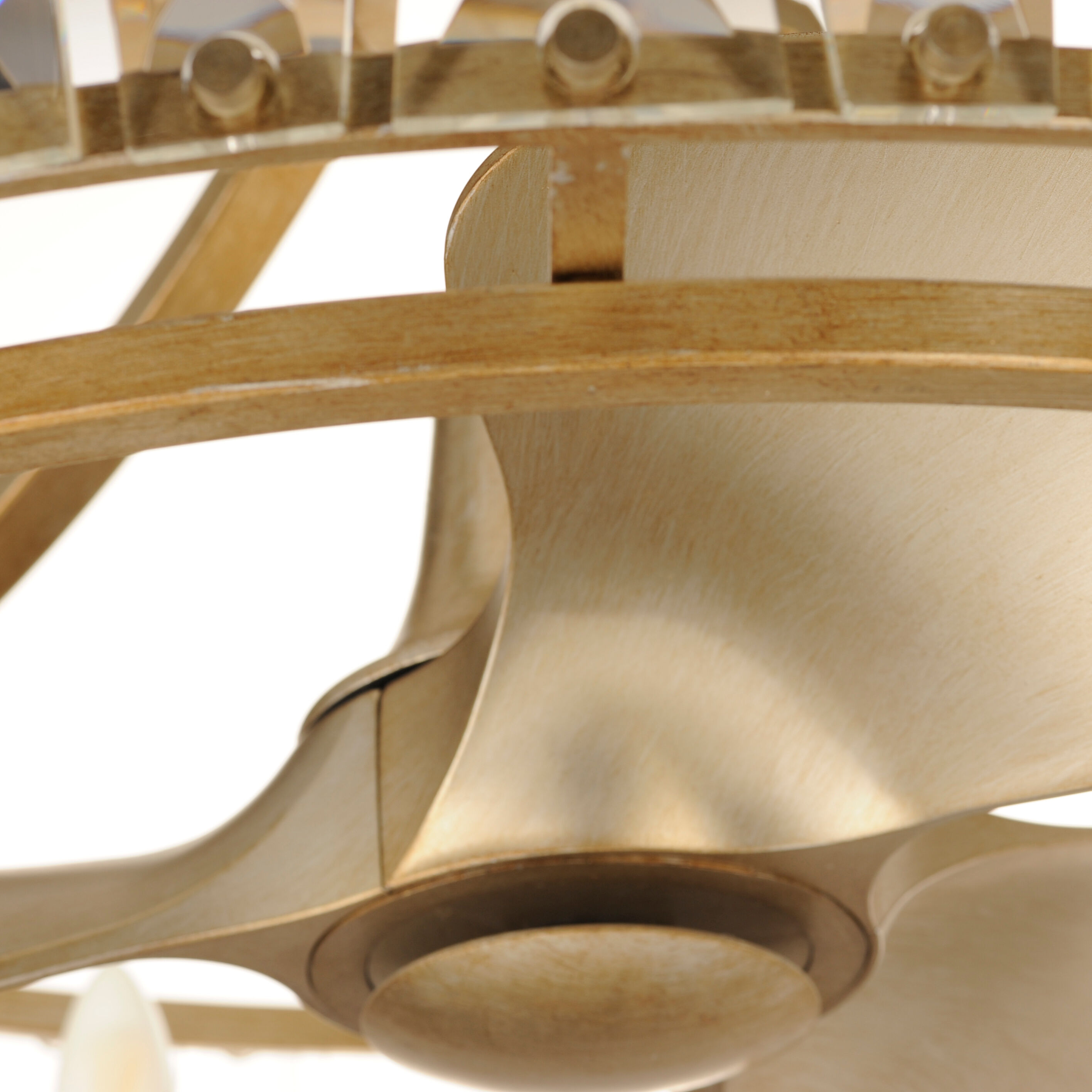 Odeon 33 inch Golden Silver Fandelight