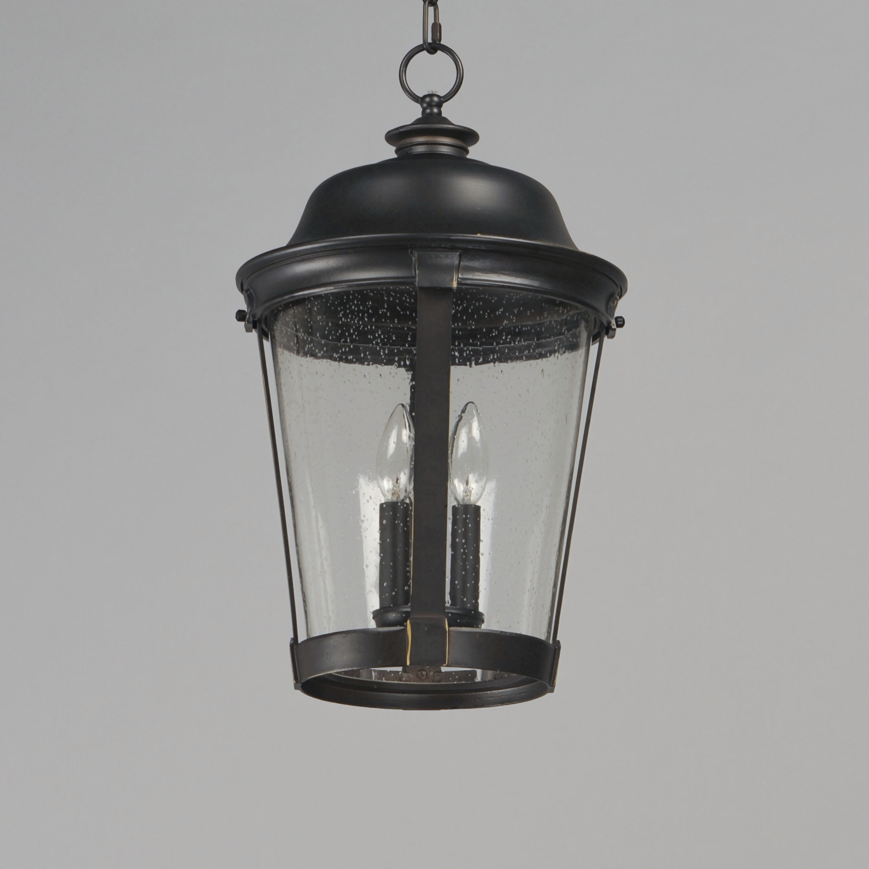 Dover DC 3 Light 12 inch Bronze Outdoor Hanging Lantern