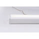 LED Wrap LED 5.25 inch White Flush Mount Ceiling Light