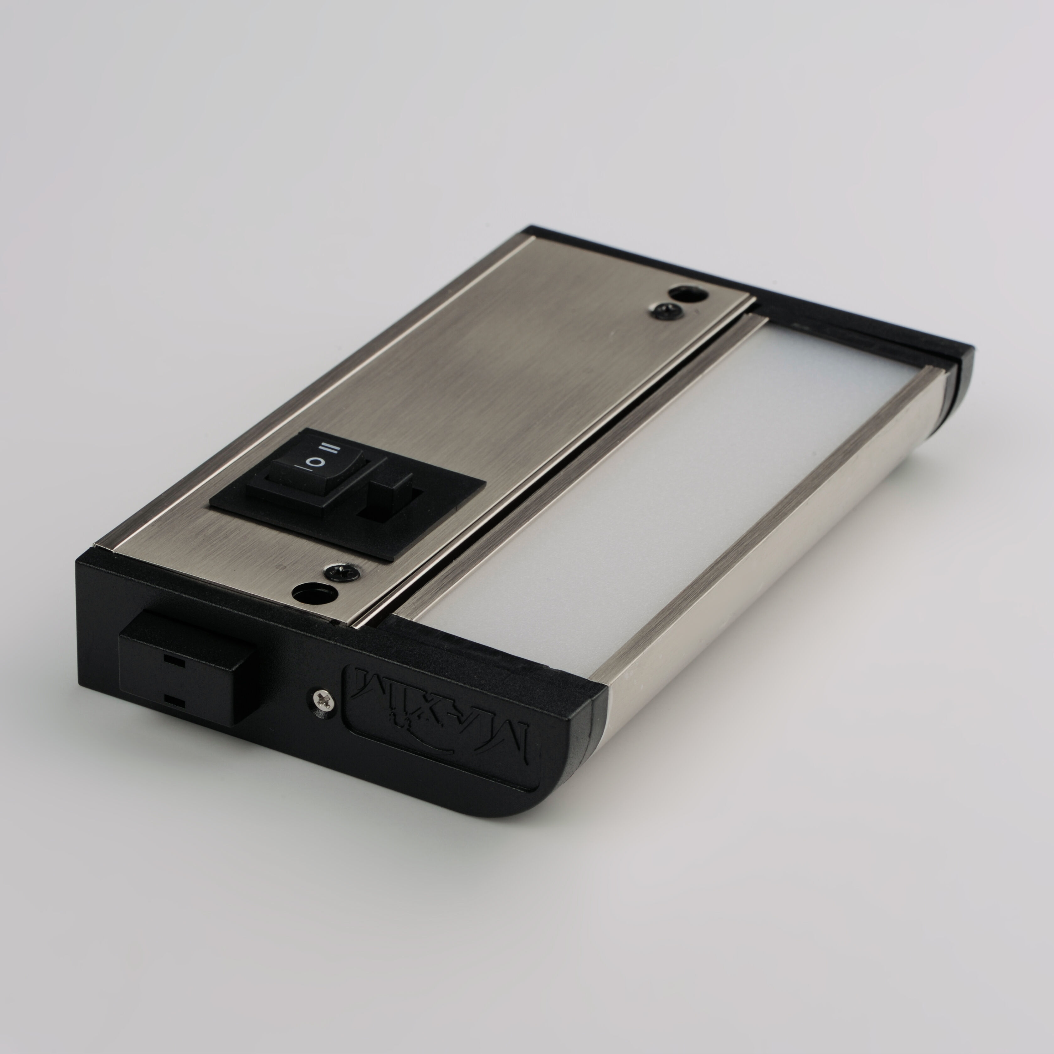 CounterMax MX-L-120-3K Basic 120 LED 6 inch Satin Nickel Under Cabinet