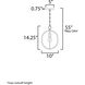 Martel 1 Light 10 inch Blacksmith Mini Pendant Ceiling Light