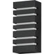 Keyes LED 14 inch Black Outdoor Wall Mount