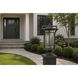 Oakville 1 Light 17.75 inch Black Oxide Outdoor Pole/Post Mount