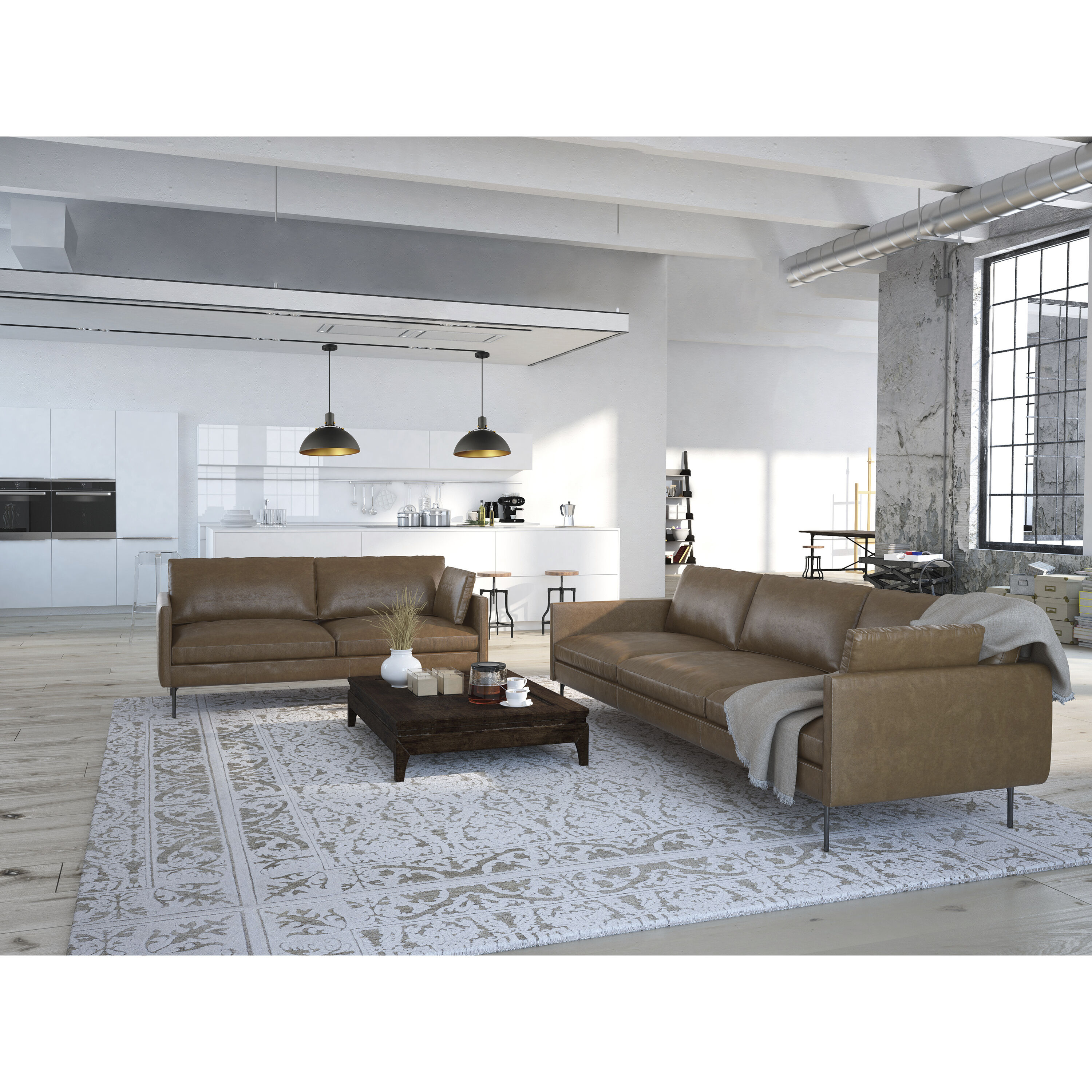 Dawn 1 Light 20 inch Antique Brass / Black Single Pendant Ceiling Light