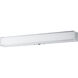 Edge LED 24 inch Polished Chrome Bath Vanity Light Wall Light