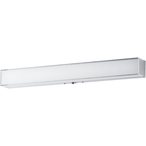 Edge LED 24 inch Polished Chrome Bath Vanity Light Wall Light