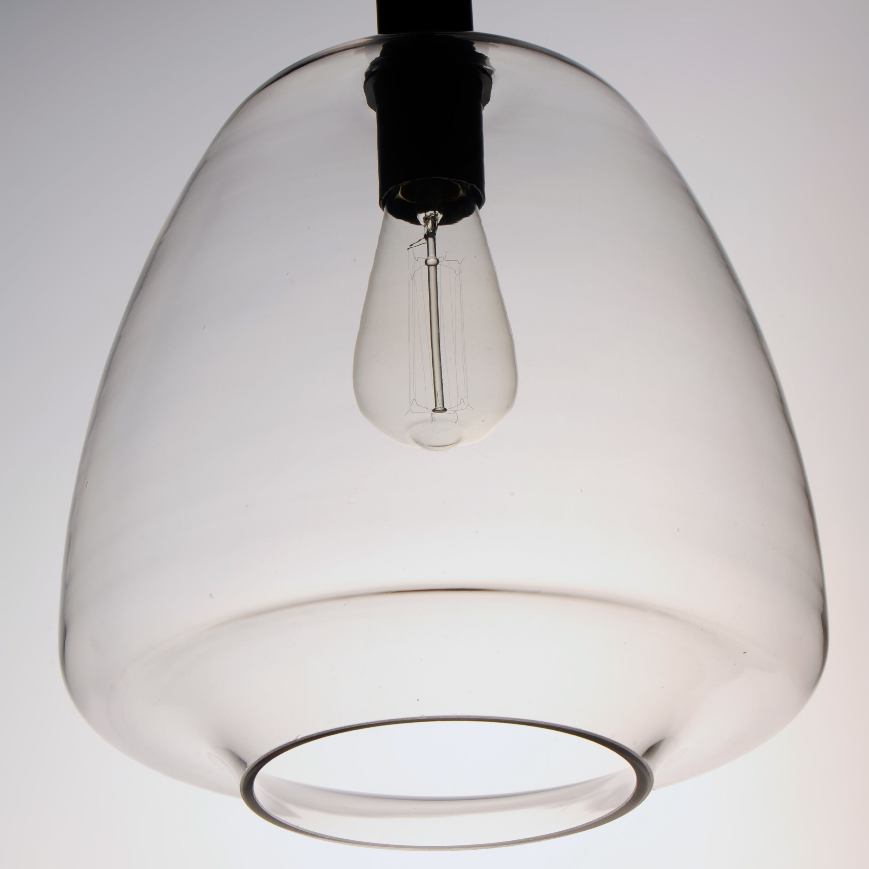 Babylon 1 Light 11.5 inch Black Single Pendant Ceiling Light