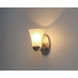 Vital 1 Light 8 inch Satin Nickel Bath Vanity Wall Light