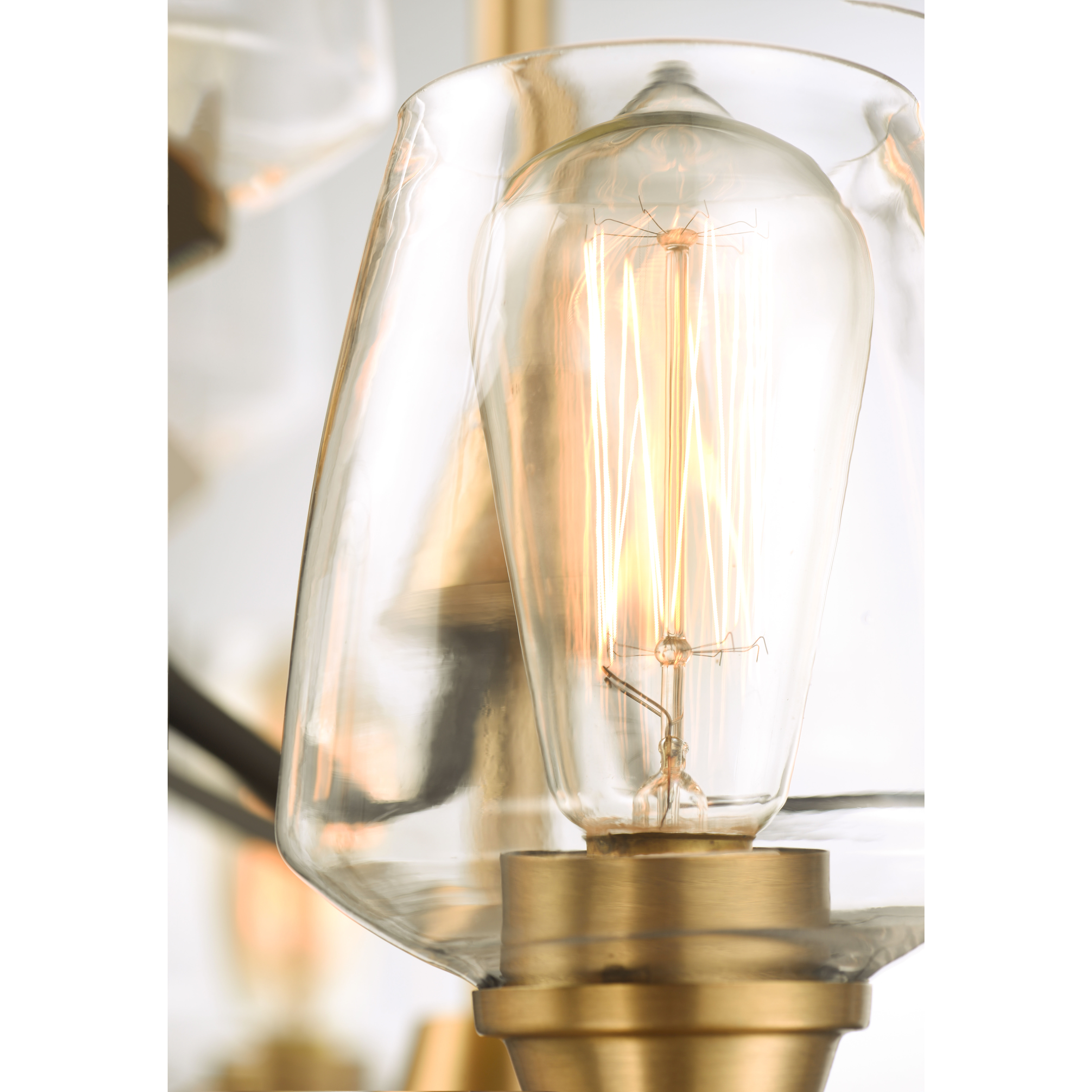 Goblet 9 Light 27 inch Bronze/Antique Brass Multi-Tier Chandelier Ceiling Light in Bronze and Antique Brass