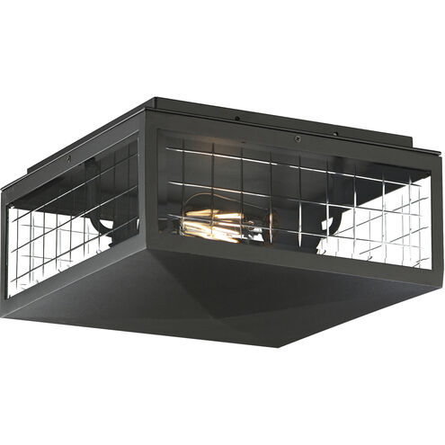 Magnus 6.25 inch 60 watt Black Outdoor Deck Lantern