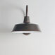 Pier M 1 Light 14.25 inch Black Outdoor Wall Mount in Empire Bronze, X-Large