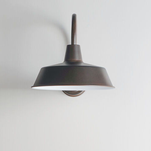 Pier M 1 Light 14.25 inch Black Outdoor Wall Mount in Empire Bronze, X-Large