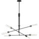 Equilibrium LED 52 inch Black Multi-Light Pendant Ceiling Light