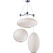 San Gabriel Polished Chrome Pendant Separator Kit