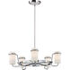 Avant 5 Light 22 inch Polished Chrome Single-Tier Chandelier Ceiling Light