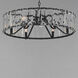 Odeon 6 Light 26.75 inch Black Chandelier Ceiling Light