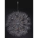 Starfire 40 Light 44 inch Polished Chrome Single-Tier Chandelier Ceiling Light