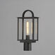 Manchester 17.75 inch 60 watt Black Outdoor Deck Lantern