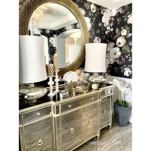 Chantilly 6 Light 18 inch Polished Nickel Flush Mount Ceiling Light