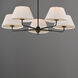 Dunbridge 5 Light 42 inch Antique Bronze Chandelier Ceiling Light