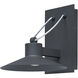 Civic LED 8.25 inch Architectural Bronze Outdoor Wall Mount