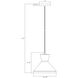 Sinch 1 Light 10.25 inch Satin Nickel Single Pendant Ceiling Light