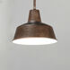 Pier M 1 Light 8.25 inch Empire Bronze Outdoor Hanging Lantern
