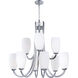 Taylor 9 Light 31.5 inch Satin Nickel Chandelier Ceiling Light