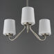 Durham 3 Light 18.5 inch Satin Nickel Mini Chandelier Ceiling Light