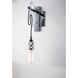 Swagger 1 Light 4.75 inch Polished Chrome Wall Sconce Wall Light