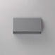 Pathfinder LED 5 inch Silver Outdoor Wall Mount