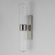 Kasbah 2 Light 5 inch Satin Nickel Wall Sconce Wall Light