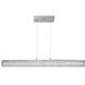 Meteor LED 36 inch Polished Chrome Linear Pendant Ceiling Light