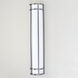 Moon Ray LED 30 inch Satin Nickel Outdoor Wall Mount