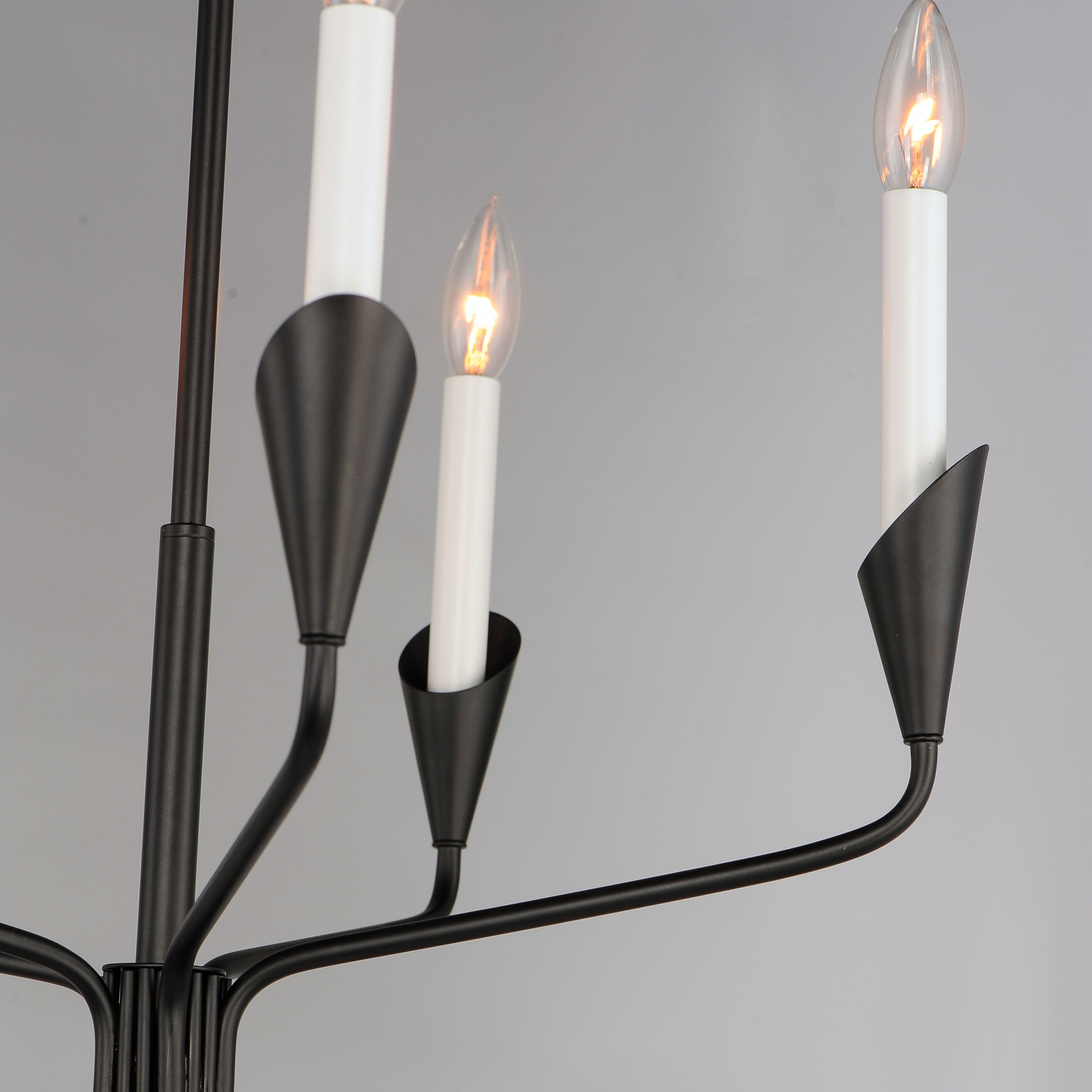 Calyx 5 Light 22 inch Black Chandelier Ceiling Light