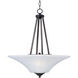 Aurora 2 Light 16 inch Oil Rubbed Bronze Invert Bowl Pendant Ceiling Light