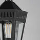Oxford 1 Light 19 inch Black Outdoor Pole/Post Mount