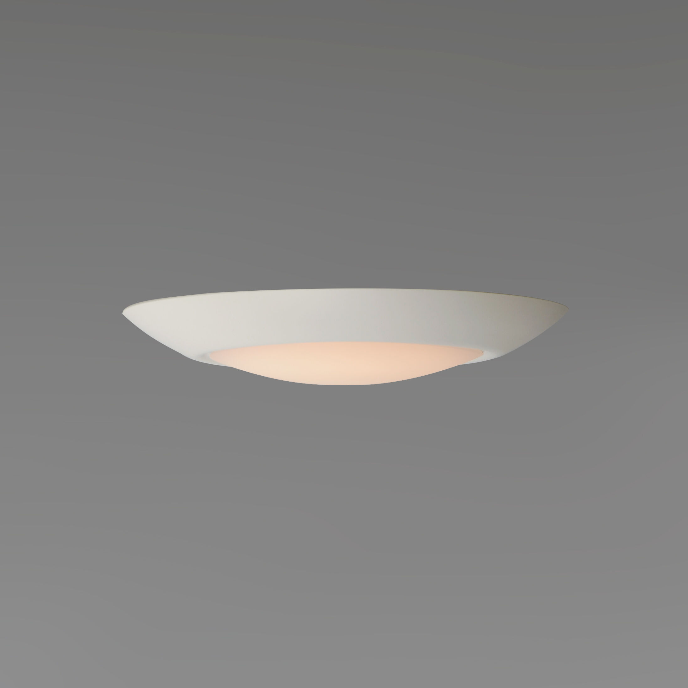 Diverse LED LED 6.25 inch White Flush Mount Ceiling Light