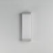 Tunnel LED 15 inch Brushed Aluminum Outdoor Wall Mount